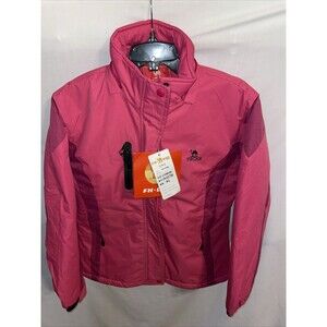 FH-Can Women’s Winter Jacket Size XL Pink Zip Pockets Full Zip Outdoors NWT
